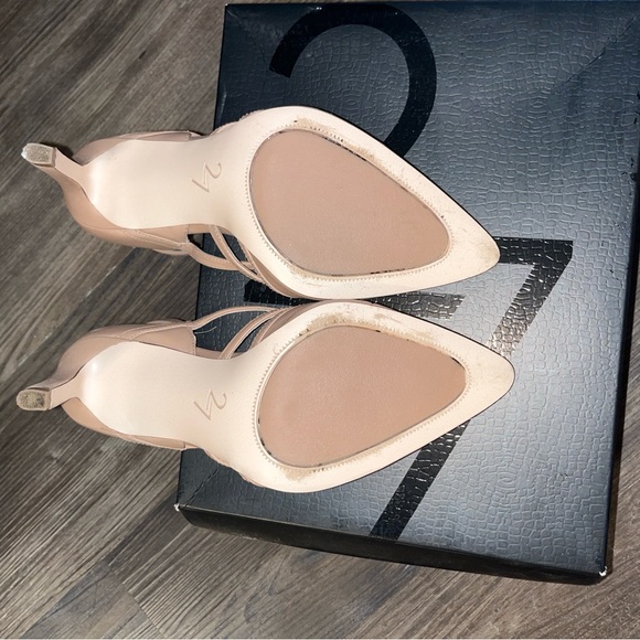 NATURALIZER 27 EDIT ABREE TAUPE HEELS 7W - Picture 8 of 11